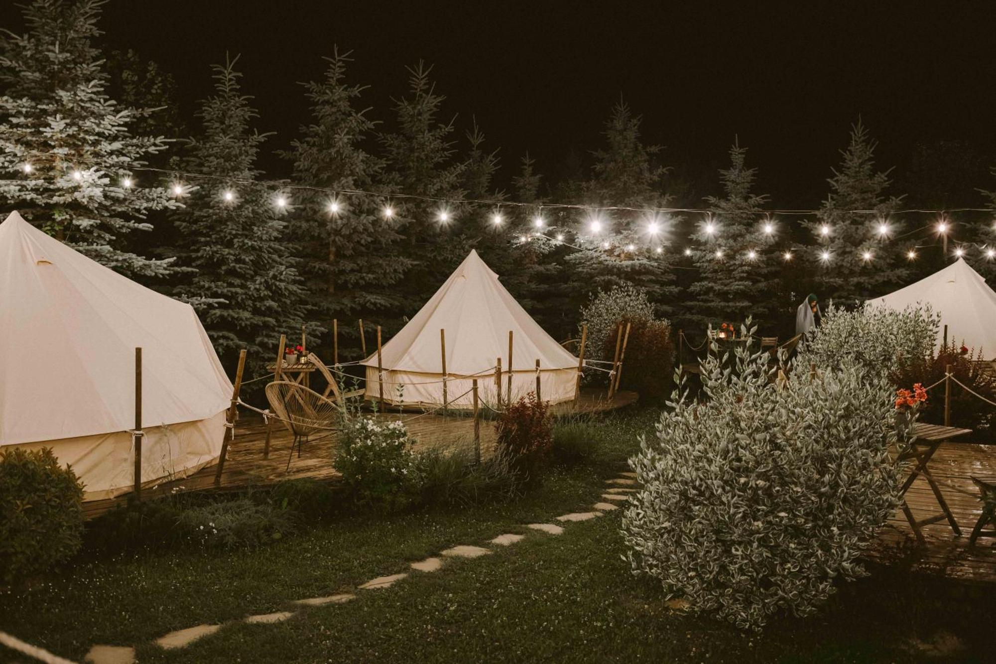 Valea Doftanei Glamping Hotel Tesila Exterior photo